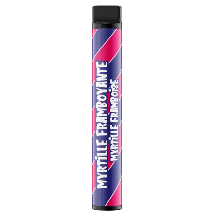 Boite de 10 Wpuff Myrtille Framboyante - 600 puffs Boite de 10 Wpuff Myrtille Framboyante - 600 puffs