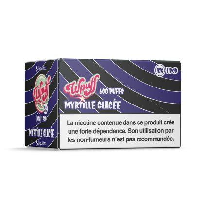 10 Pod Myrtille Glacée - WPuff Pods 10 Pod Myrtille Glacée - WPuff Pods