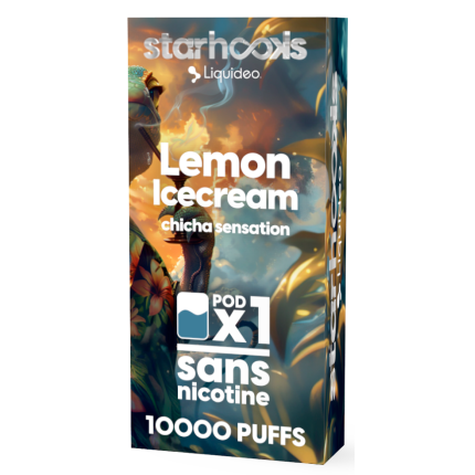 CHICHA Crème Glacée Citron - Pod 10000 CHICHA Crème Glacée Citron - Pod 10000