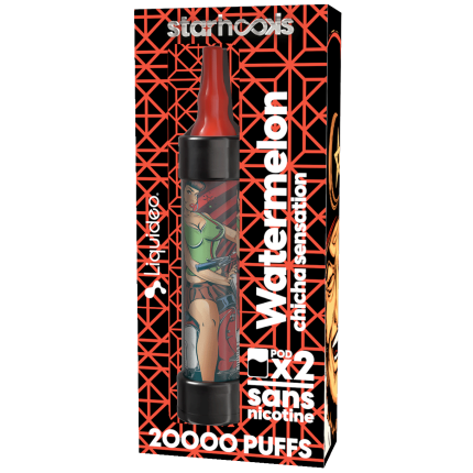 Starter Kit CHICHA Pastèque - (Batterie + 2 Pods 10000) Starter Kit CHICHA Pastèque - (Batterie + 2 Pods 10000)
