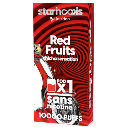 CHICHA Fruits Rouges - Pod 10000 CHICHA Fruits Rouges - Pod 10000