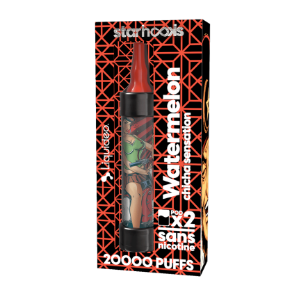 Watermelon Electronic Shisha Starter Kit - Starhooks (Battery + 2 Pods 10000 puffs) Watermelon Electronic Shisha Starter Kit - Starhooks (Battery + 2 Pods 10000 puffs)