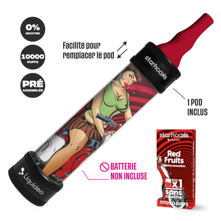 CHICHA Fruits Rouges - Pod 10000 CHICHA Fruits Rouges - Pod 10000