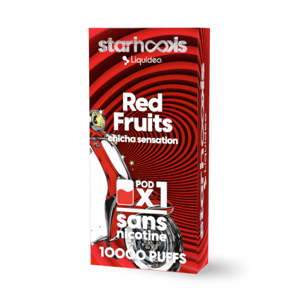 CHICHA Fruits Rouges - Pod 10000 CHICHA Fruits Rouges - Pod 10000
