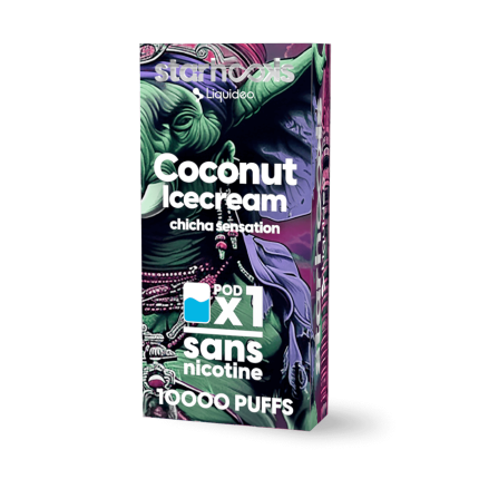 CHICHA Crème Glacée Coco - Pod 10000 CHICHA Crème Glacée Coco - Pod 10000