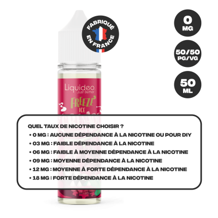 E-Liquide Freeze Grenade 50ml E-Liquide Freeze Grenade 50ml