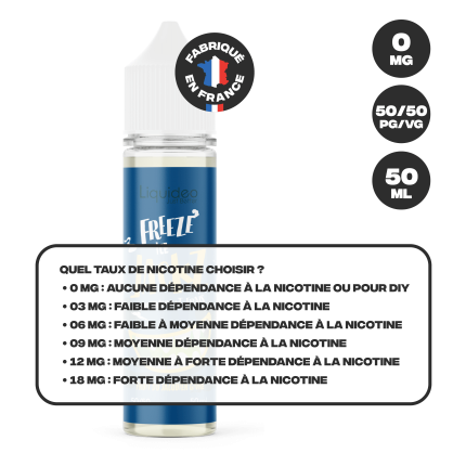 E-Liquide Freeze Ice Jackz 50ml E-Liquide Freeze Ice Jackz 50ml