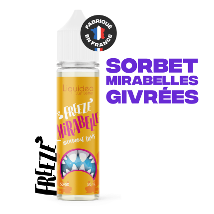 E-Liquid Freeze Mirabelle 50ml E-Liquid Freeze Mirabelle 50ml