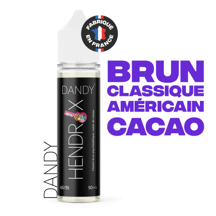 E-liquid Hendrix 50ml - Classic Brun Cacao - PG/VG 65/35 E-liquid Hendrix 50ml - Classic Brun Cacao - PG/VG 65/35