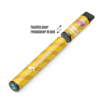 Wpuff Pod Passion Citronée - 600 puffs (1 Battery + 1 Pod) Wpuff Pod Passion Citronée - 600 puffs (1 Battery + 1 Pod)
