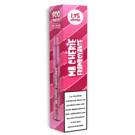 Wpuff Pod 2.0 Ma Cherie Framboyante - 800 puffs (1 Battery + 1 Pod) Wpuff Pod 2.0 Ma Cherie Framboyante - 800 puffs (1 Battery + 1 Pod)