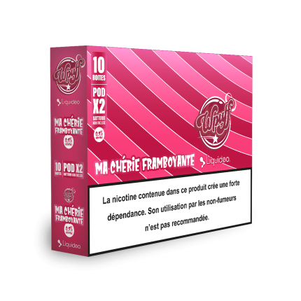 20 My Flamboyant Raspberry Pods - Wpuff Pods 2.0