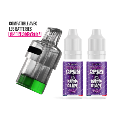 1 Refillable Pod Raisin Glacé - Wpuff Pod Fusion - 30000 puffs 1 Refillable Pod Raisin Glacé - Wpuff Pod Fusion - 30000 puffs