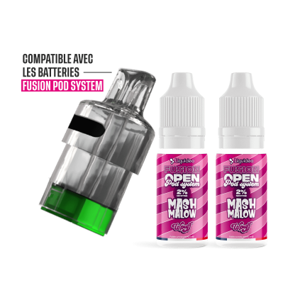 1 Refillable Pod Mashmallow - Wpuff Pod Fusion - 30000 puffs 1 Refillable Pod Mashmallow - Wpuff Pod Fusion - 30000 puffs