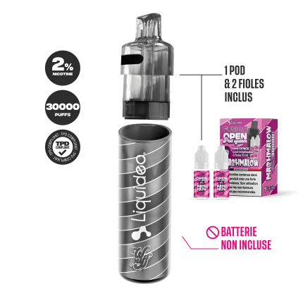 1 Refillable Pod Mashmallow - Wpuff Pod Fusion - 30000 puffs 1 Refillable Pod Mashmallow - Wpuff Pod Fusion - 30000 puffs