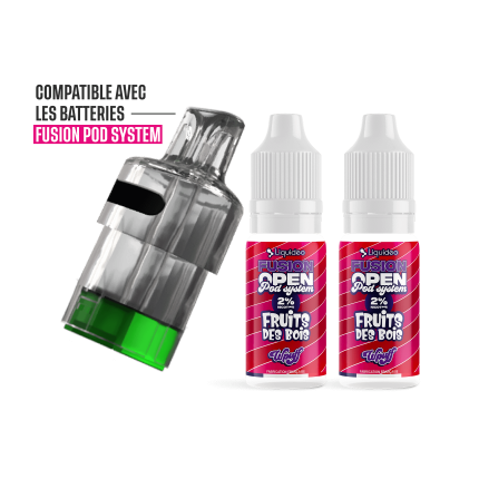 1 Refillable Pod Fruits des Bois - Wpuff Pod Fusion - 30000 puffs 1 Refillable Pod Fruits des Bois - Wpuff Pod Fusion - 30000 puffs