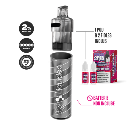 1 Refillable Pod Fruits des Bois - Wpuff Pod Fusion - 30000 puffs 1 Refillable Pod Fruits des Bois - Wpuff Pod Fusion - 30000 puffs