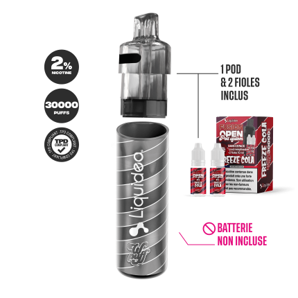 1 Refillable Pod Freeze Cola - Wpuff Pod Fusion - 30000 puffs 1 Refillable Pod Freeze Cola - Wpuff Pod Fusion - 30000 puffs
