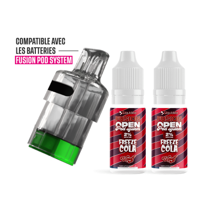 1 Refillable Pod Freeze Cola - Wpuff Pod Fusion - 30000 puffs 1 Refillable Pod Freeze Cola - Wpuff Pod Fusion - 30000 puffs