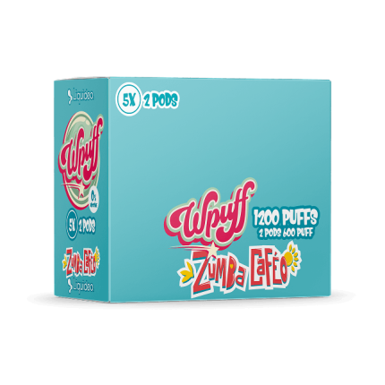 10 Pods Zumba Caféo - WPuff Pods 600 10 Pods Zumba Caféo - WPuff Pods 600