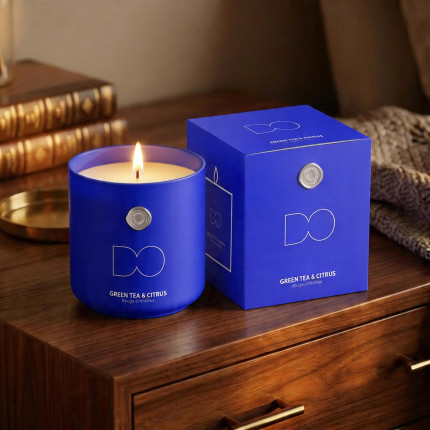 BOUGIE PARFUMÉE – GREEN TEA & CITRUS