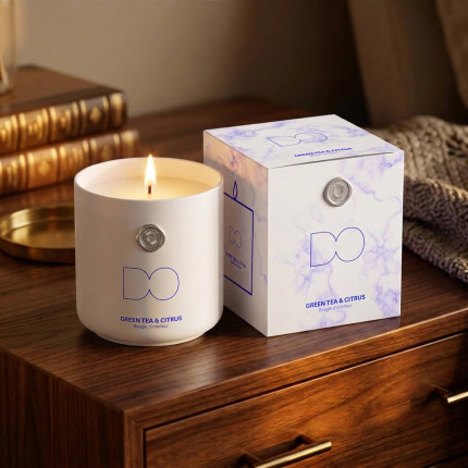 BOUGIE PARFUMÉE – GREEN TEA & CITRUS