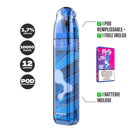 STARTER KIT PLUFFY 10000 PUFFS - Wild Berries STARTER KIT PLUFFY 10000 PUFFS - Wild Berries