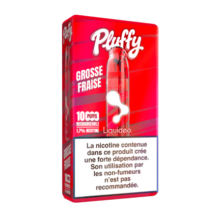 STARTER KIT PLUFFY 10000 PUFFS - Big Strawberry STARTER KIT PLUFFY 10000 PUFFS - Big Strawberry