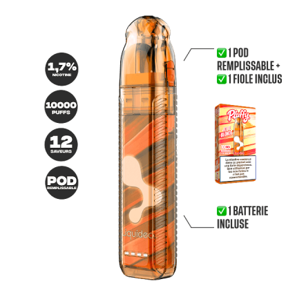 STARTER KIT PLUFFY 10000 PUFFS - Jolies Blondes STARTER KIT PLUFFY 10000 PUFFS - Jolies Blondes
