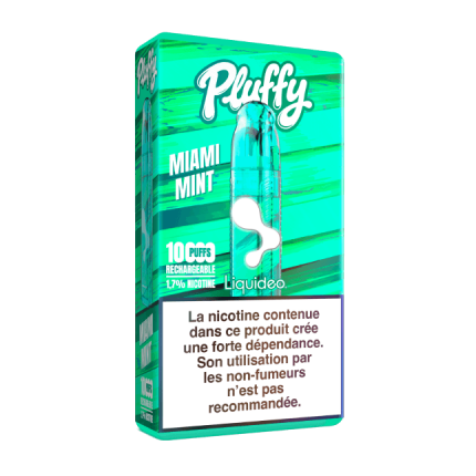 STARTER KIT PLUFFY 10000 PUFFS - Miami Mint STARTER KIT PLUFFY 10000 PUFFS - Miami Mint