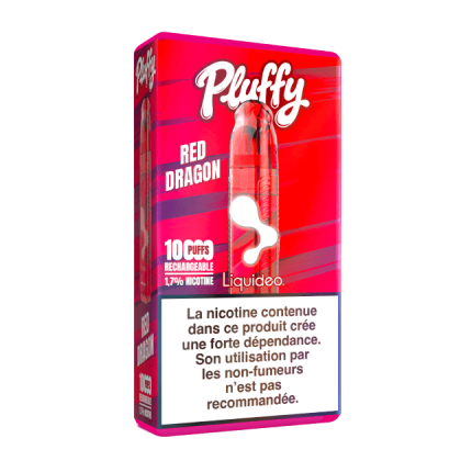 STARTER KIT PLUFFY 10000 PUFFS - RED Dragon STARTER KIT PLUFFY 10000 PUFFS - RED Dragon