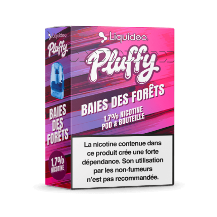 PLUFFY REFILLABLE POD 10000 PUFFS - Wild Berries PLUFFY REFILLABLE POD 10000 PUFFS - Wild Berries