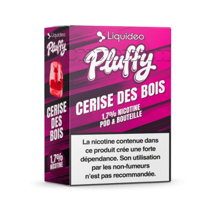 PLUFFY REFILLABLE POD 10000 PUFFS - Wild Cherry PLUFFY REFILLABLE POD 10000 PUFFS - Wild Cherry