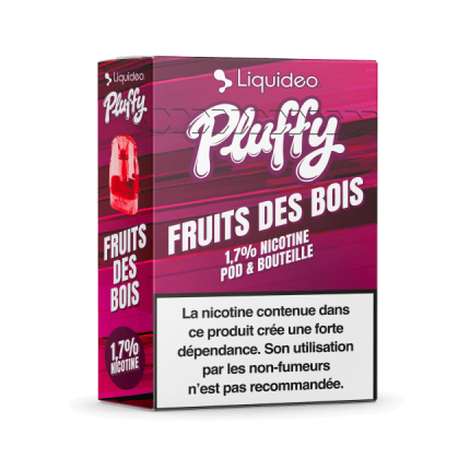 PLUFFY REFILLABLE POD 10000 PUFFS - Forest Fruits PLUFFY REFILLABLE POD 10000 PUFFS - Forest Fruits