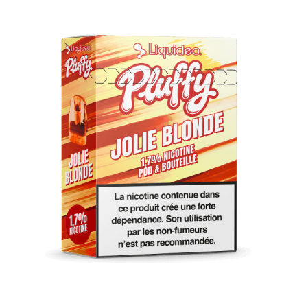 PLUFFY REFILLABLE POD 10000 PUFFS - Jolies Blondes PLUFFY REFILLABLE POD 10000 PUFFS - Jolies Blondes