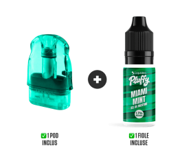 POD REMPLISSABLE PLUFFY 10000 PUFFS - Miami Mint