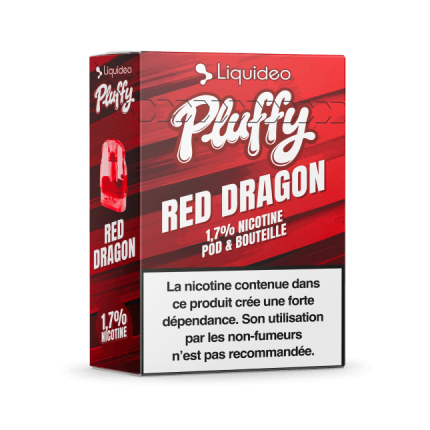 POD REMPLISSABLE PLUFFY 10000 PUFFS - Red Dragon