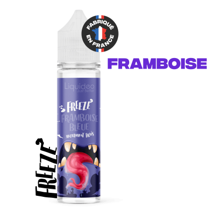 E-liquide Freeze Framboise Bleue 50ml - PG/VG 50/50 E-liquide Freeze Framboise Bleue 50ml - PG/VG 50/50