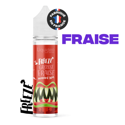 E-Liquid Freeze Big Strawberry 50ml - 50/50 E-Liquid Freeze Big Strawberry 50ml - 50/50